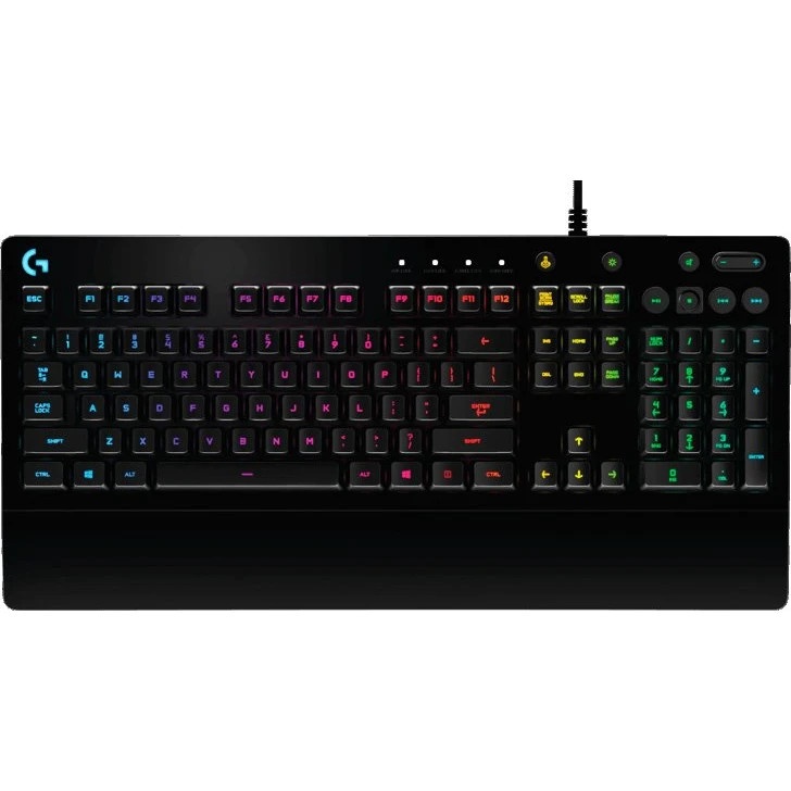 Клавиатура Logitech G213 Prodigy черный USB 2.0 Multimedia Gamer LED (подставка для запястий)