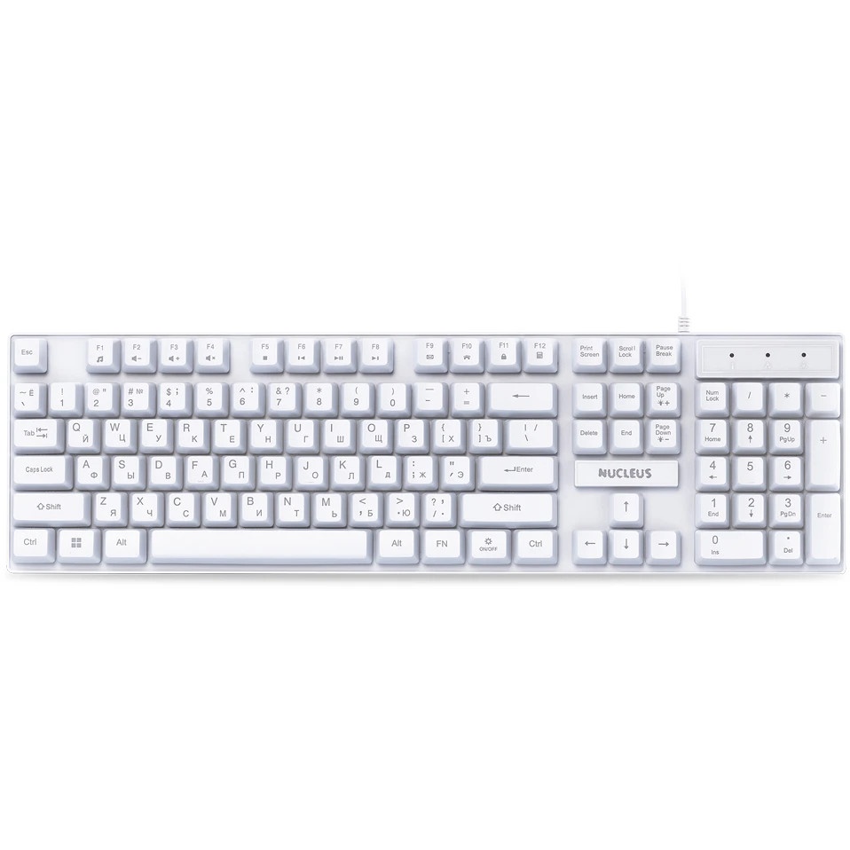 Клавиатура SMARTBUY (SBK-320G-W) RUSH Nucleus USB белый