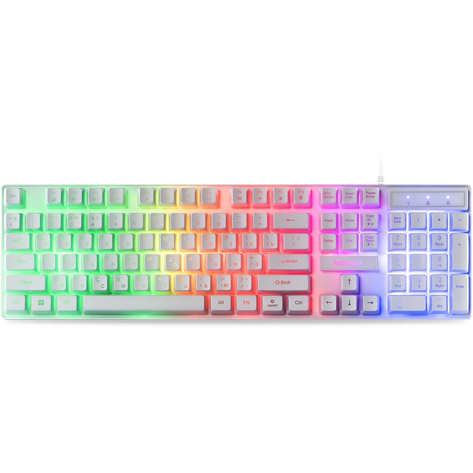 Клавиатура SMARTBUY (SBK-320G-W) RUSH Nucleus USB белый