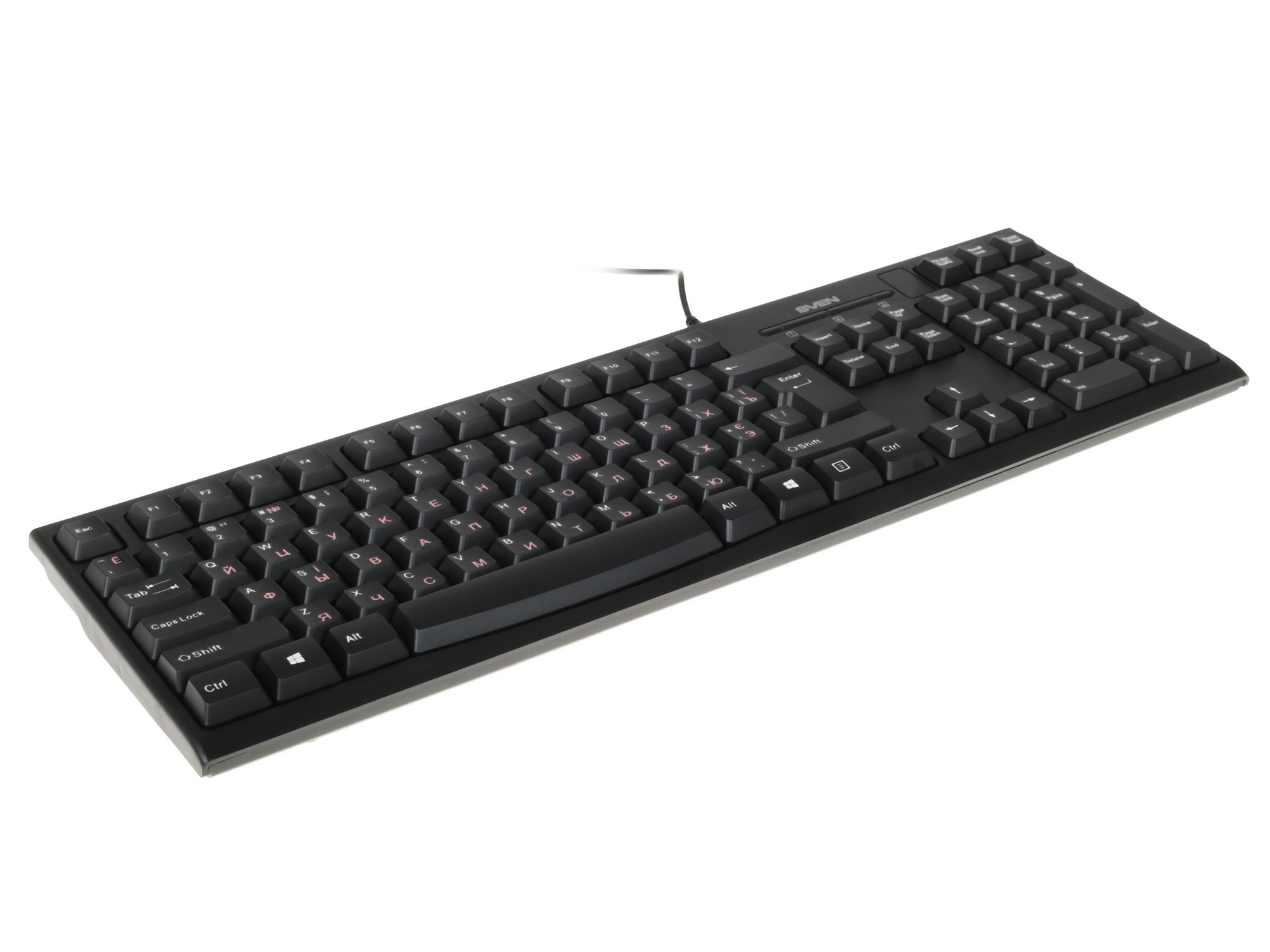 Клавиатура SVEN KB-S300 / USB / WIRED / Black