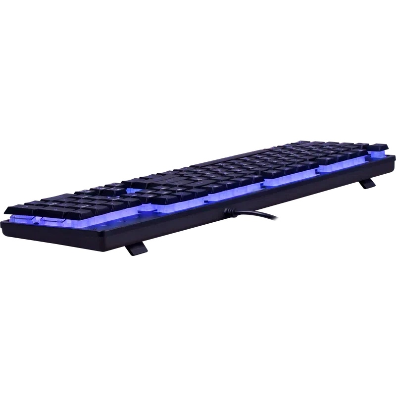 Проводная игровая клавиатура Redragon Nagato RU, RGB, черный, 25 anti-ghost, мемб.
