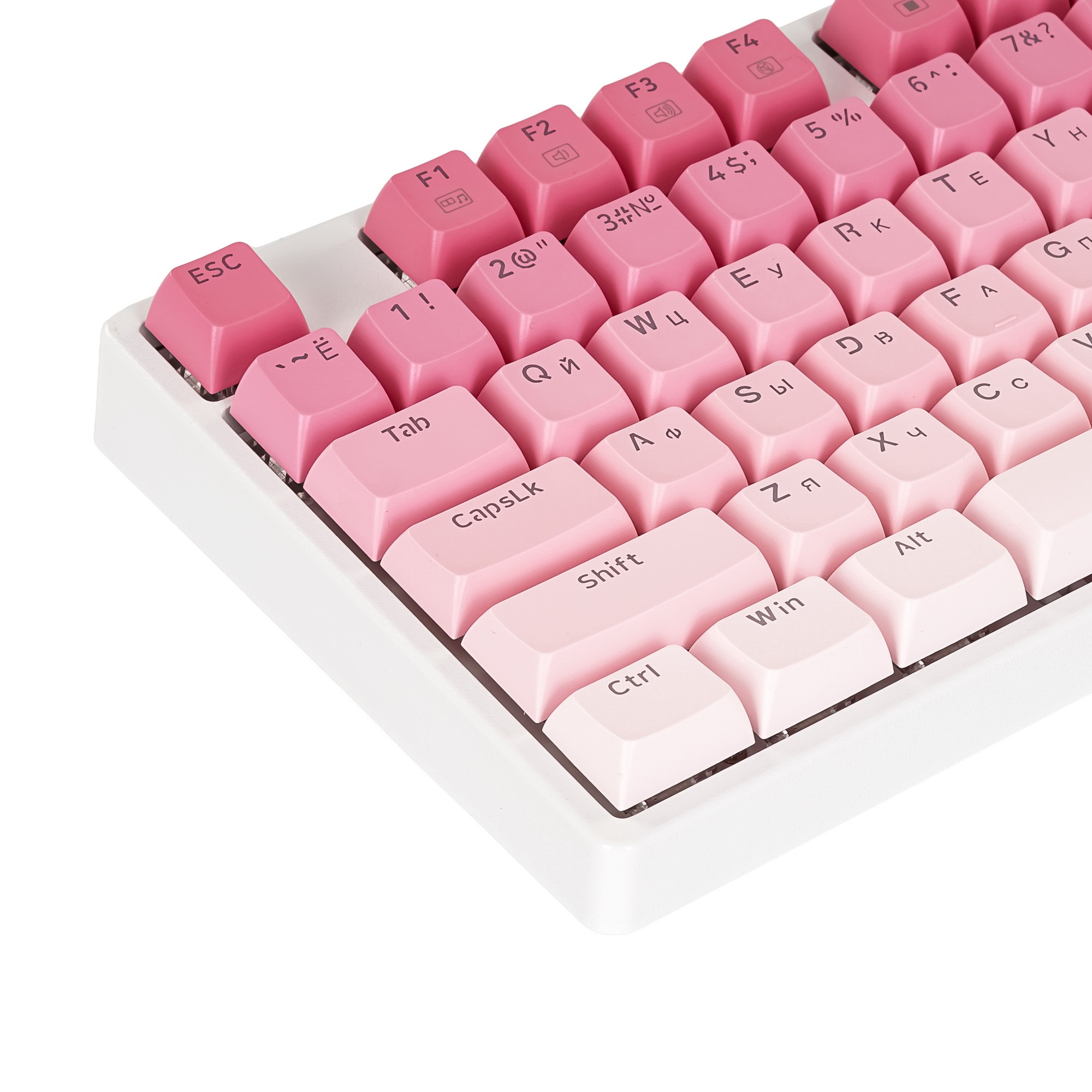 Механическая клавиатура REDRAGON (71485) Cass RU, RGB, синий/белый