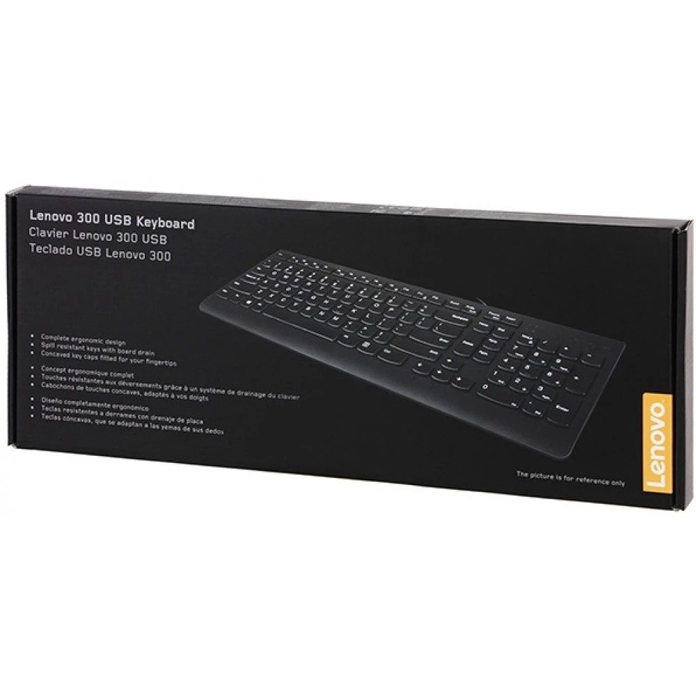 Клавиатура Lenovo [GX30M39684] 300 USB Keyboard