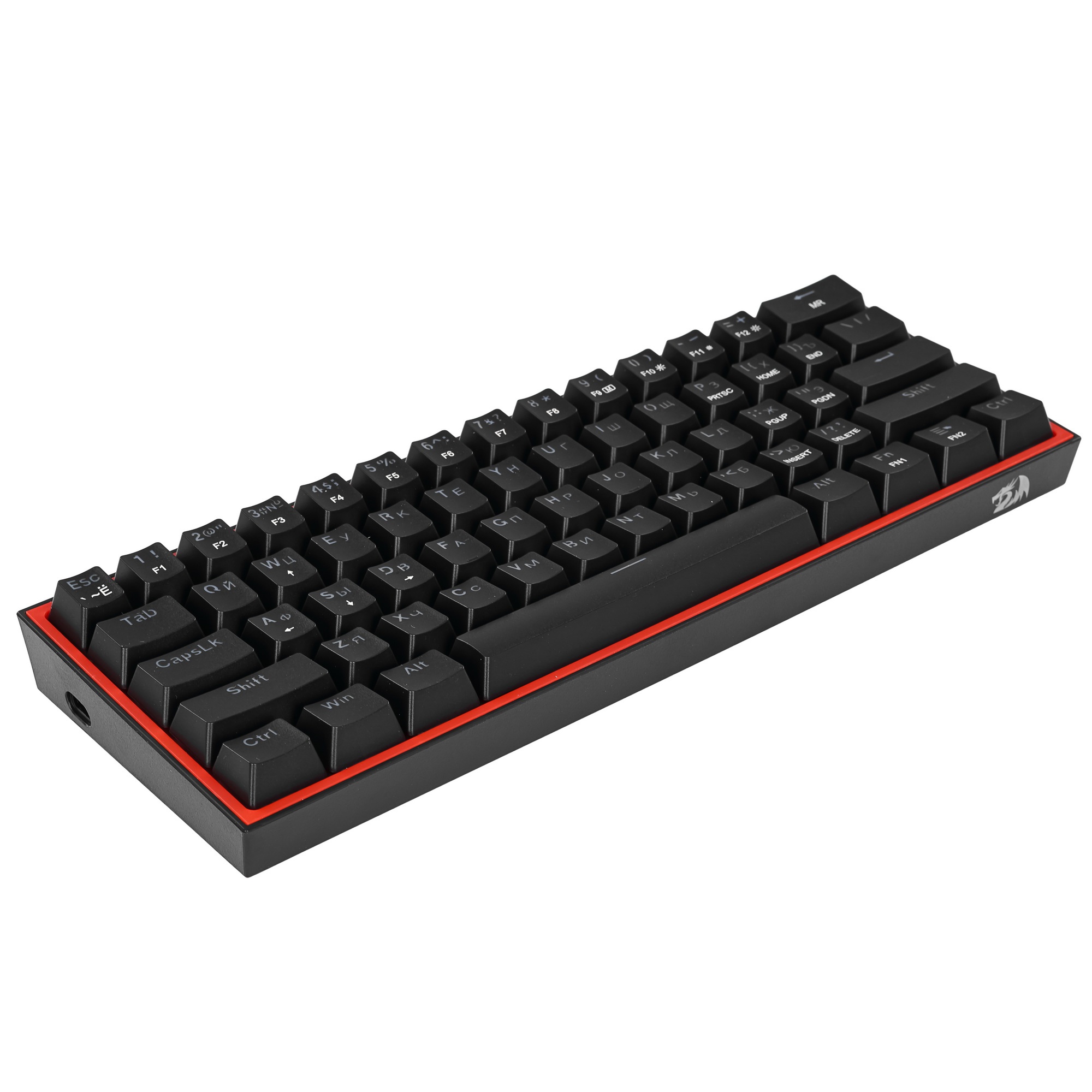 Механическая клавиатура Redragon Fizz RT RU RGB, RT, 8K, 61кн