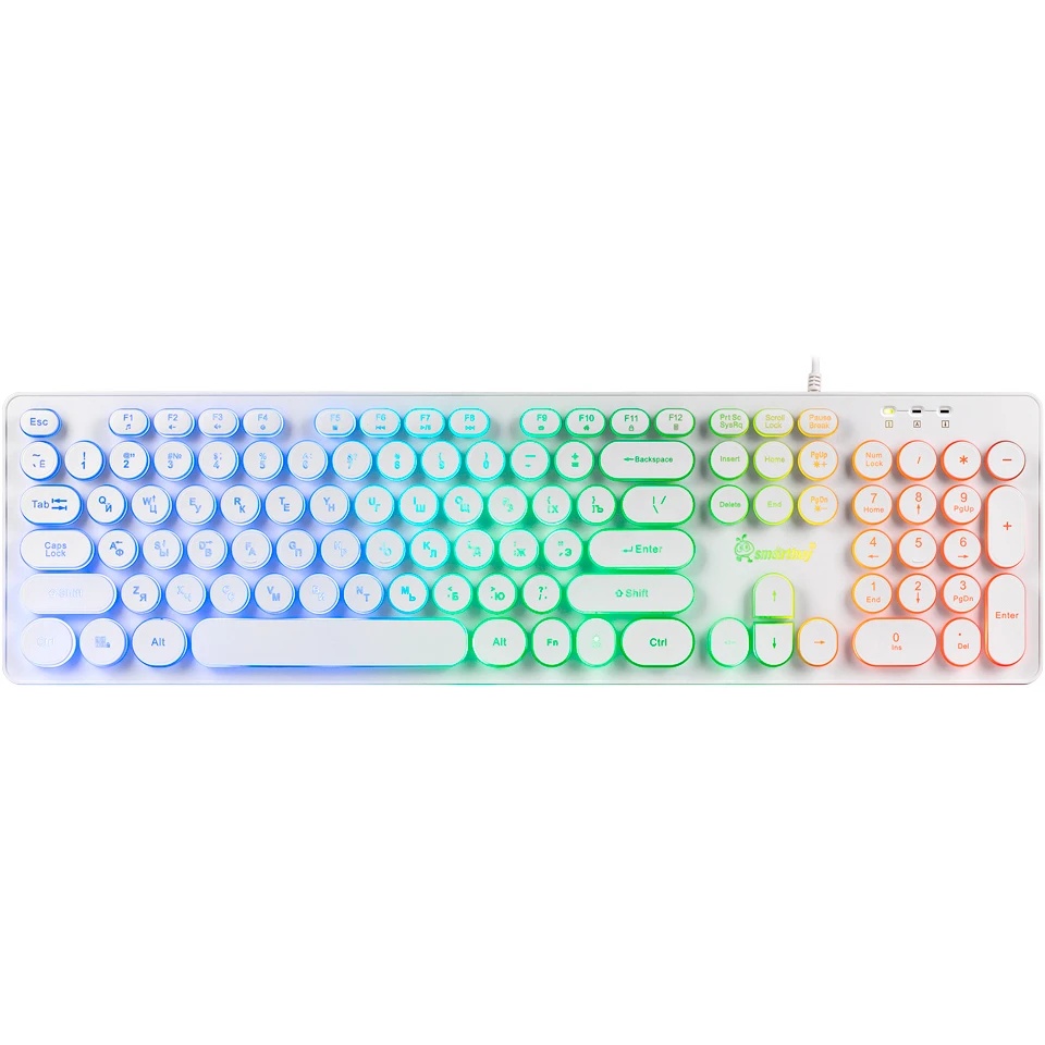 Клавиатура SMARTBUY (SBK-329U-W) ONE 329 USB белый