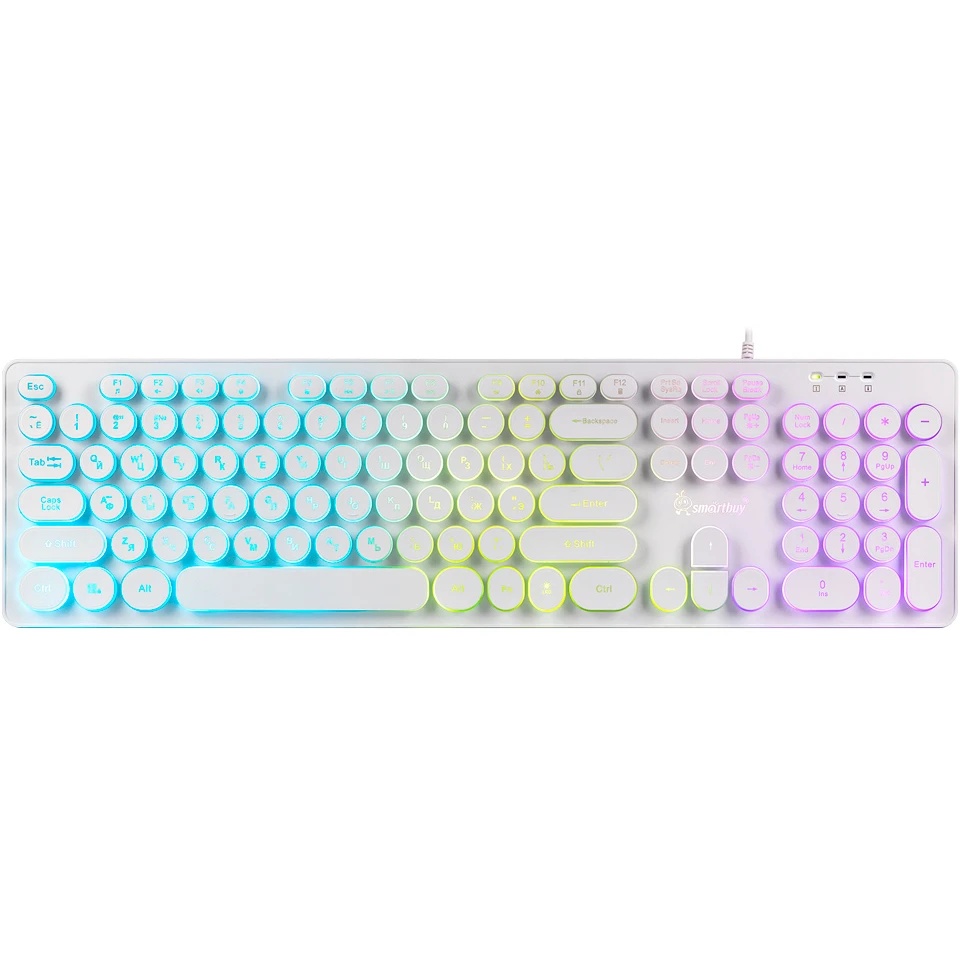 Клавиатура SMARTBUY (SBK-329U-W) ONE 329 USB белый