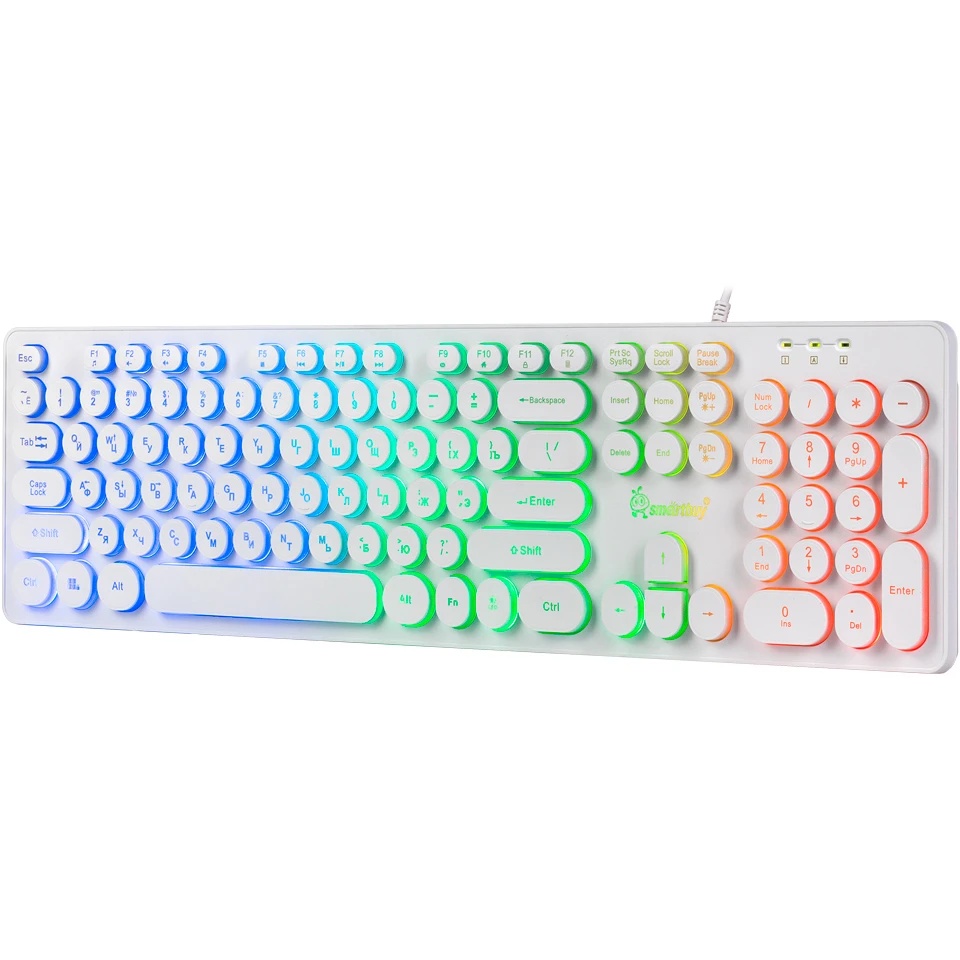 Клавиатура SMARTBUY (SBK-329U-W) ONE 329 USB белый