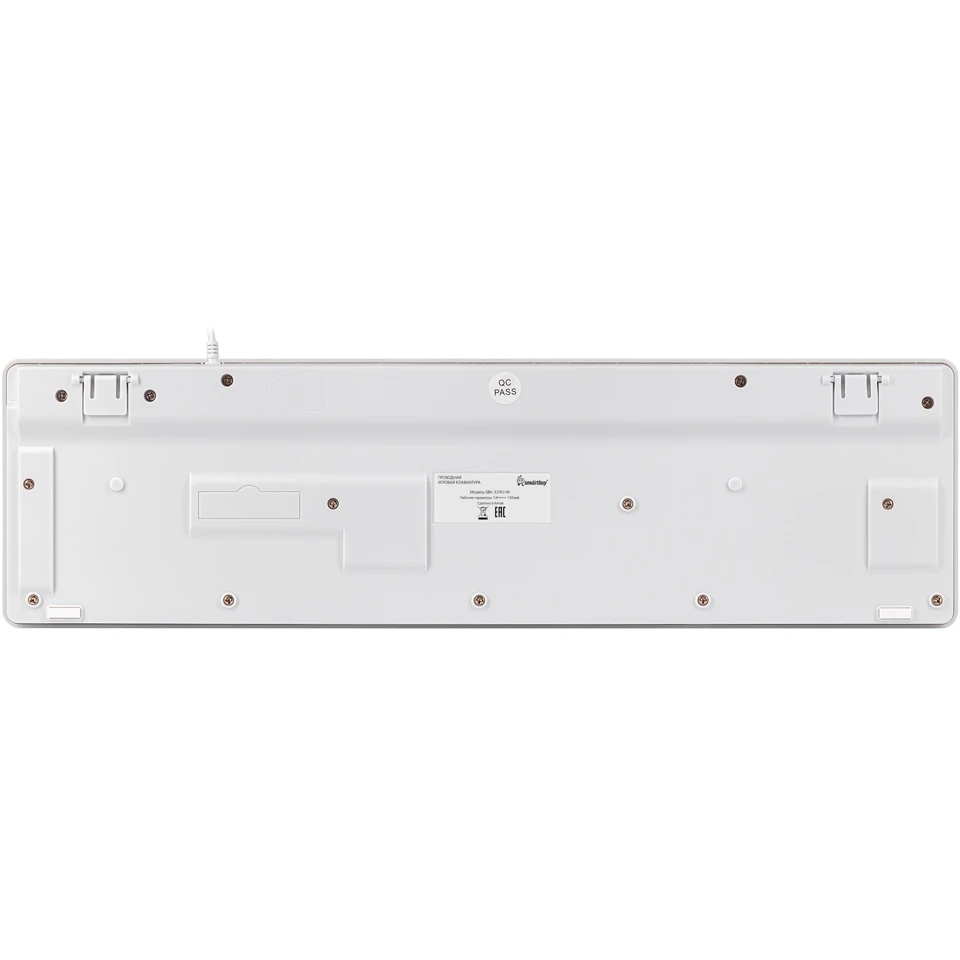 Клавиатура SMARTBUY (SBK-329U-W) ONE 329 USB белый