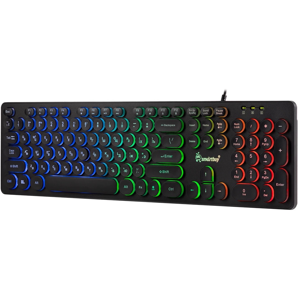 Клавиатура SMARTBUY (SBK-329U-K) ONE 329 USB черный