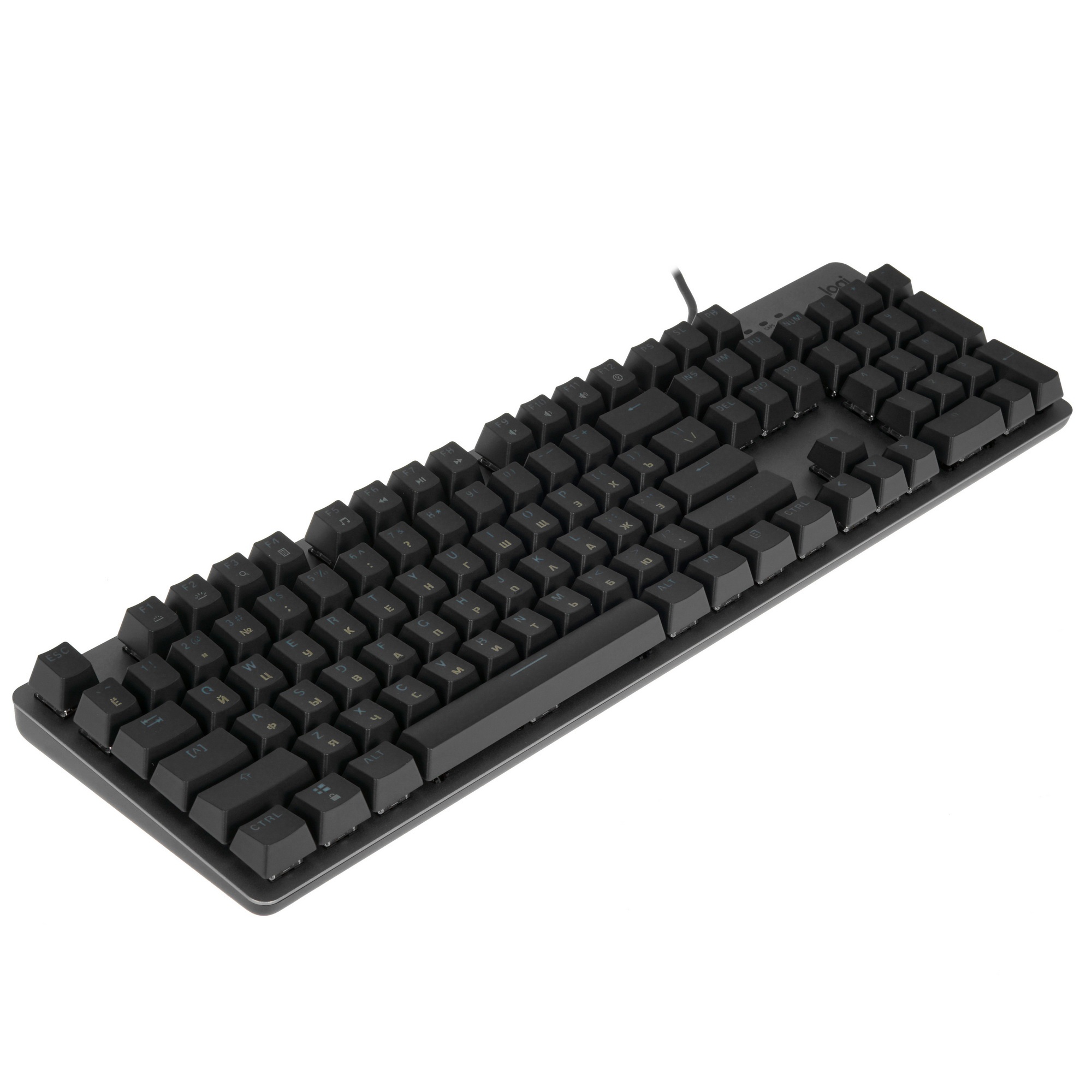 Клавиатура проводная механическая Logitech K845, Red Linear Switch, серый (920-009216)