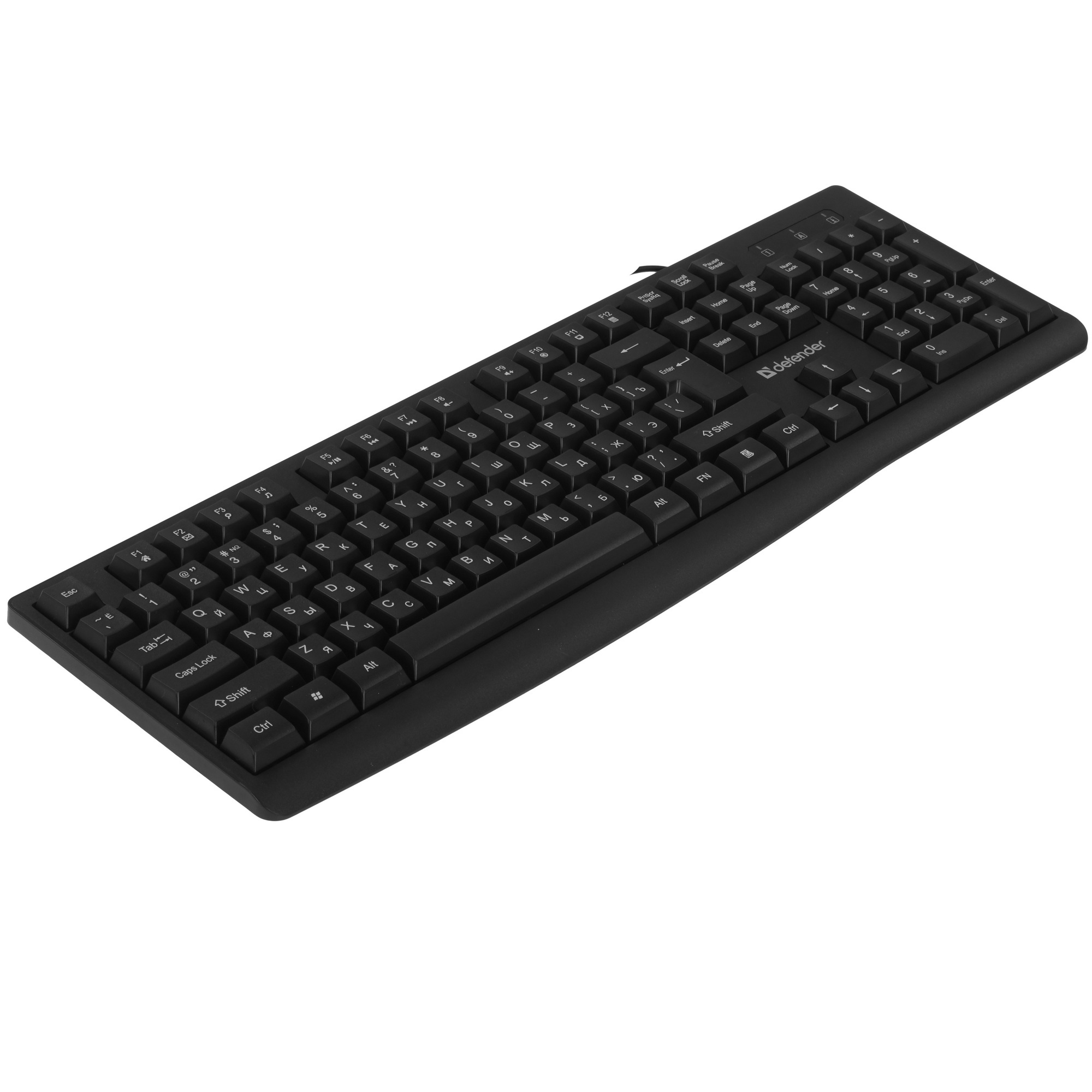 Клавиатура проводная DEFENDER (45138) Navigator HB-138 RU