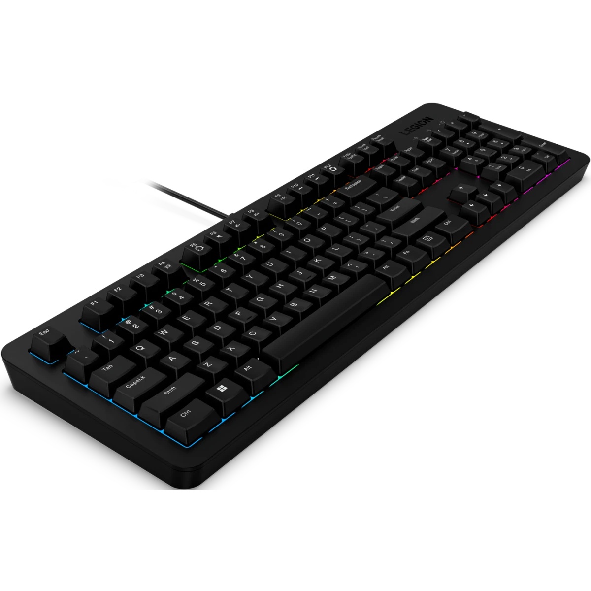 Клавиатура Lenovo Legion K310 RGB черный USB Multimedia for gamer LED (GY41N91872)
