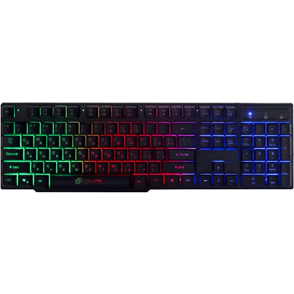 Клавиатура Oklick 780G SLAYER проводная, USB, черный