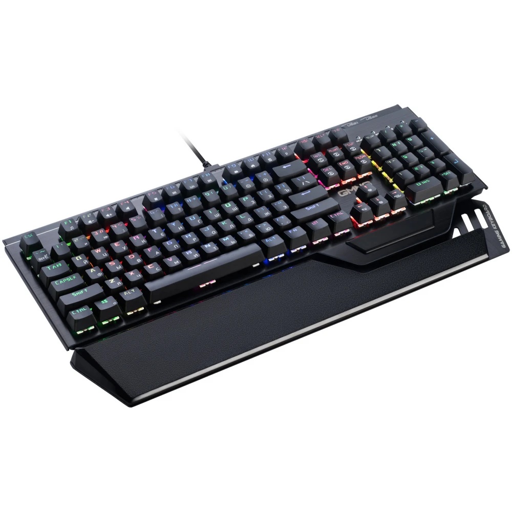 Клавиатура GMNG 985GK механическая черный USB Multimedia for gamer LED (подставка для запястий) (167