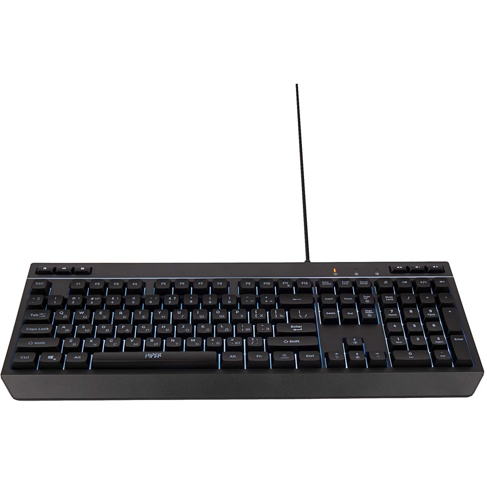 Игровая клавиатура HIPER GKEY-1100, черный