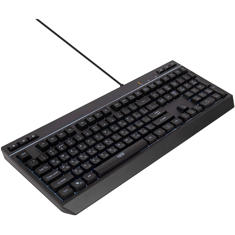 Игровая клавиатура HIPER GKEY-1100, черный