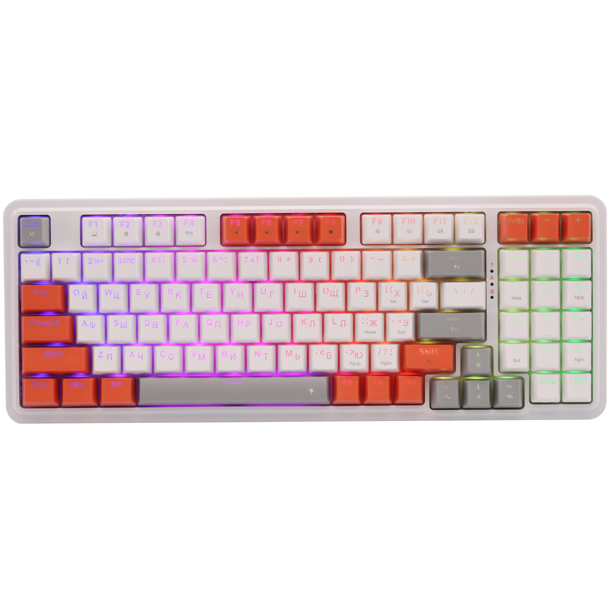 Механическая клавиатура Redragon Gloria RU,RGB,94кн,Gasket,Hot-swap_1
