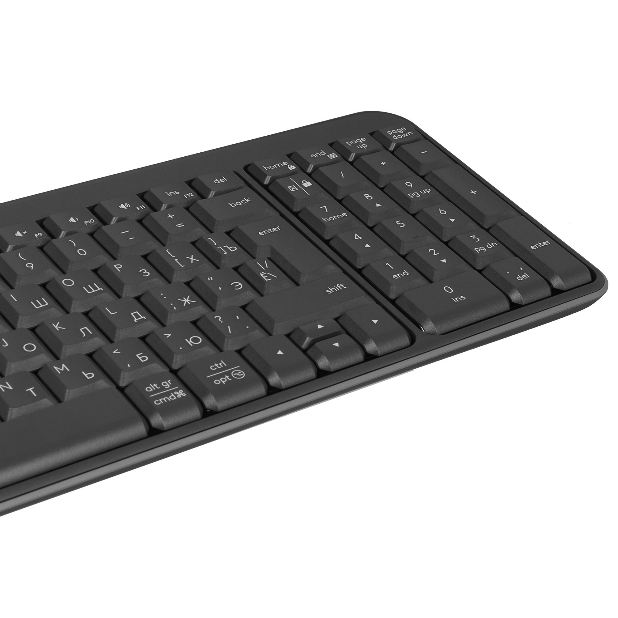Клавиатура Logitech Keyboard K250 Compact Bluetooth Wireless - GRAPHITE