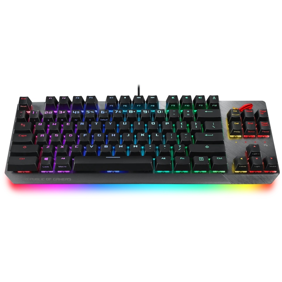 Клавиатура проводная Asus X801 STRIX SCOPE NX TKL D/NXRD/RU / KB,ROG NX MECHANICAL (90MP00N6-BKRA00)