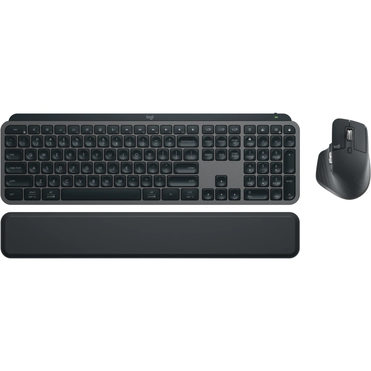 Клавиатура беспроводная Logitech MX Keys S Combo (920-011619) серый