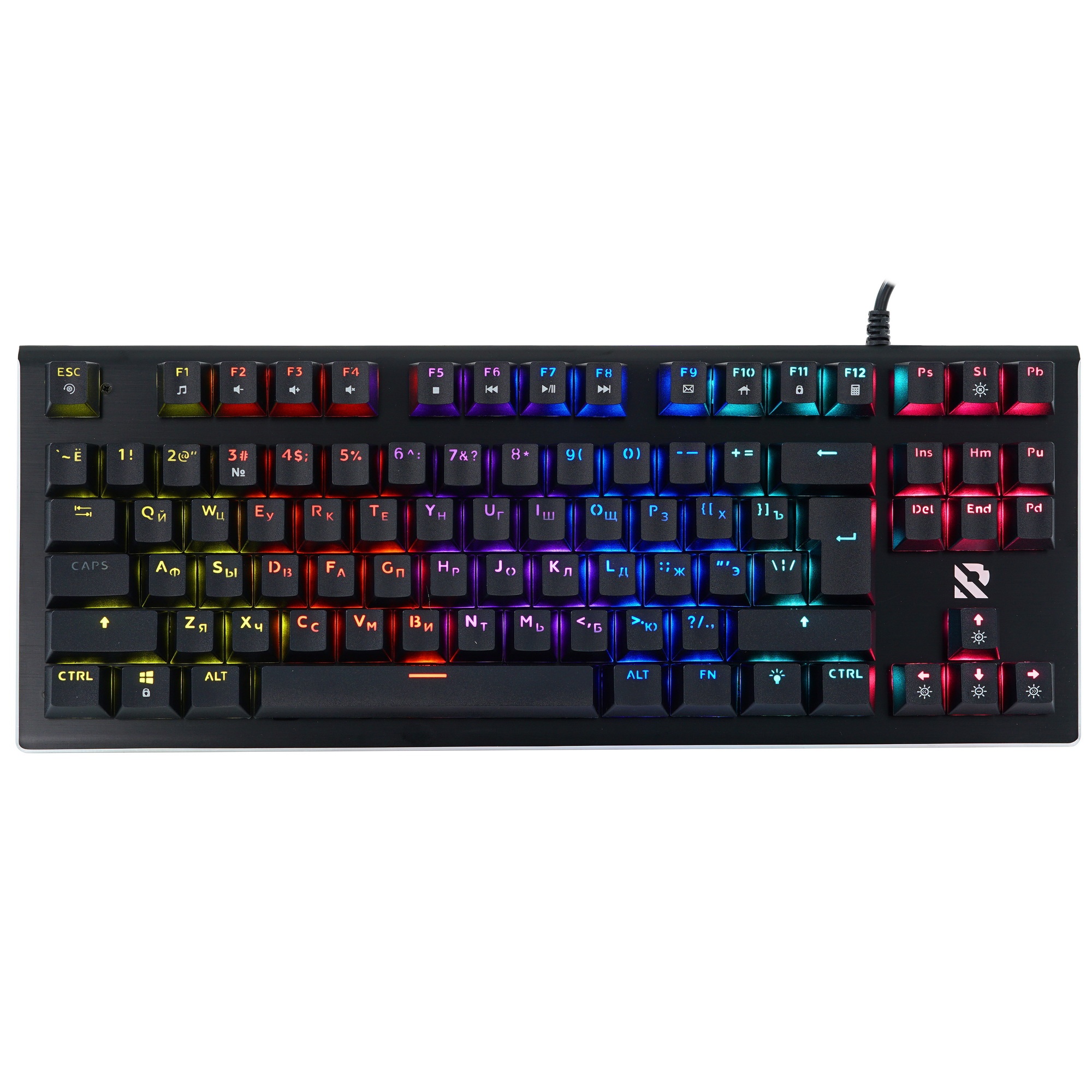 Клавиатура проводная SMARTBUY SBK-313MG-K RUSH Z33 USB черная