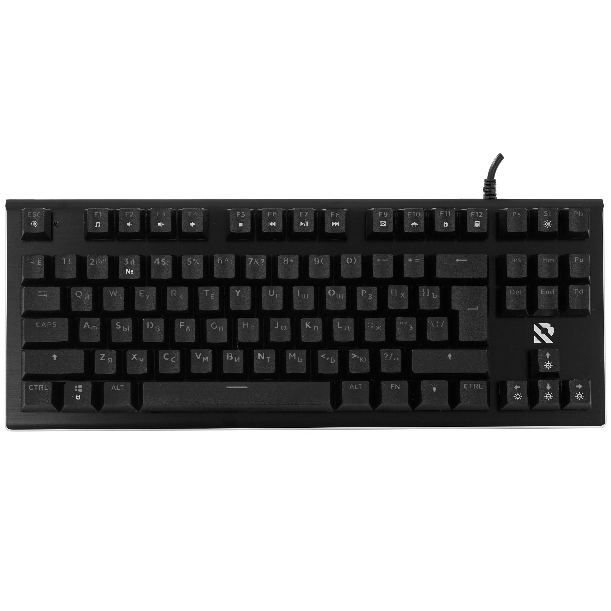 Клавиатура проводная SMARTBUY SBK-313MG-K RUSH Z33 USB черная