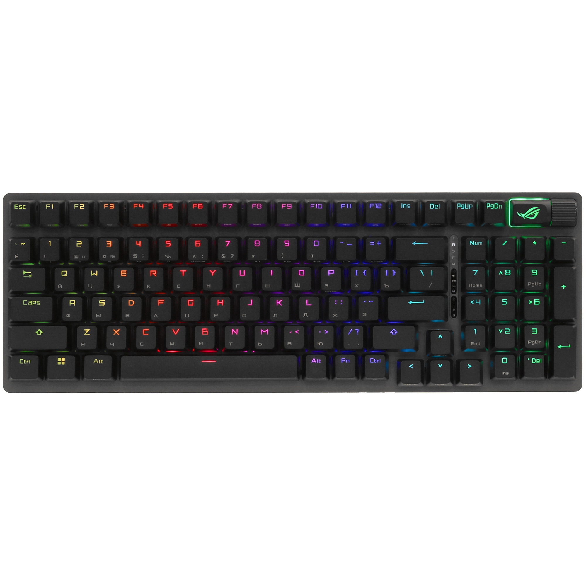 Клавиатура проводная ASUS XA11 ROG STRIX SCOPE II/NXSW/RU/PBT/HS