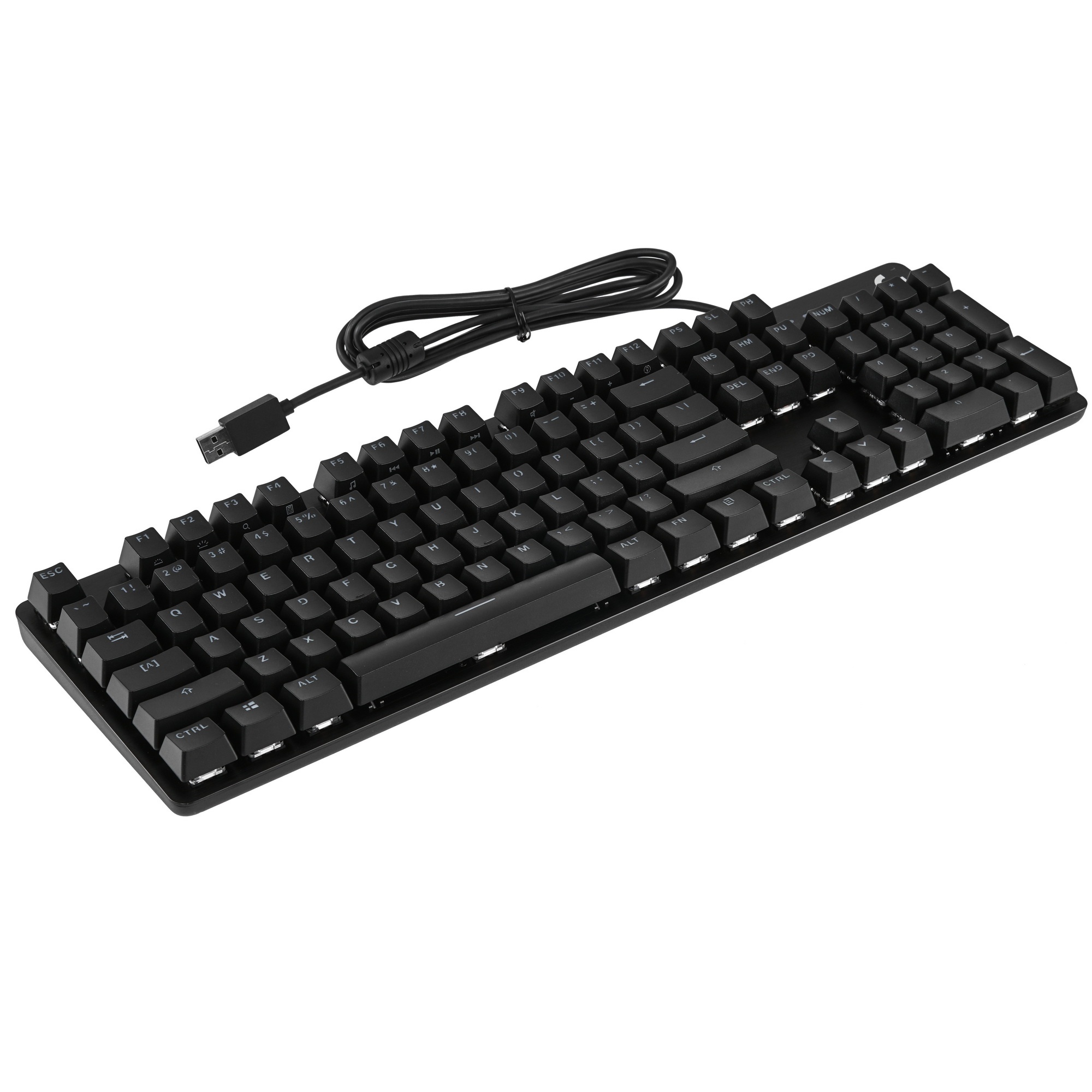 Клавиатура Logitech G412 SE механическая черный USB Multimedia for gamer LED (920-010440) кабель 1.8