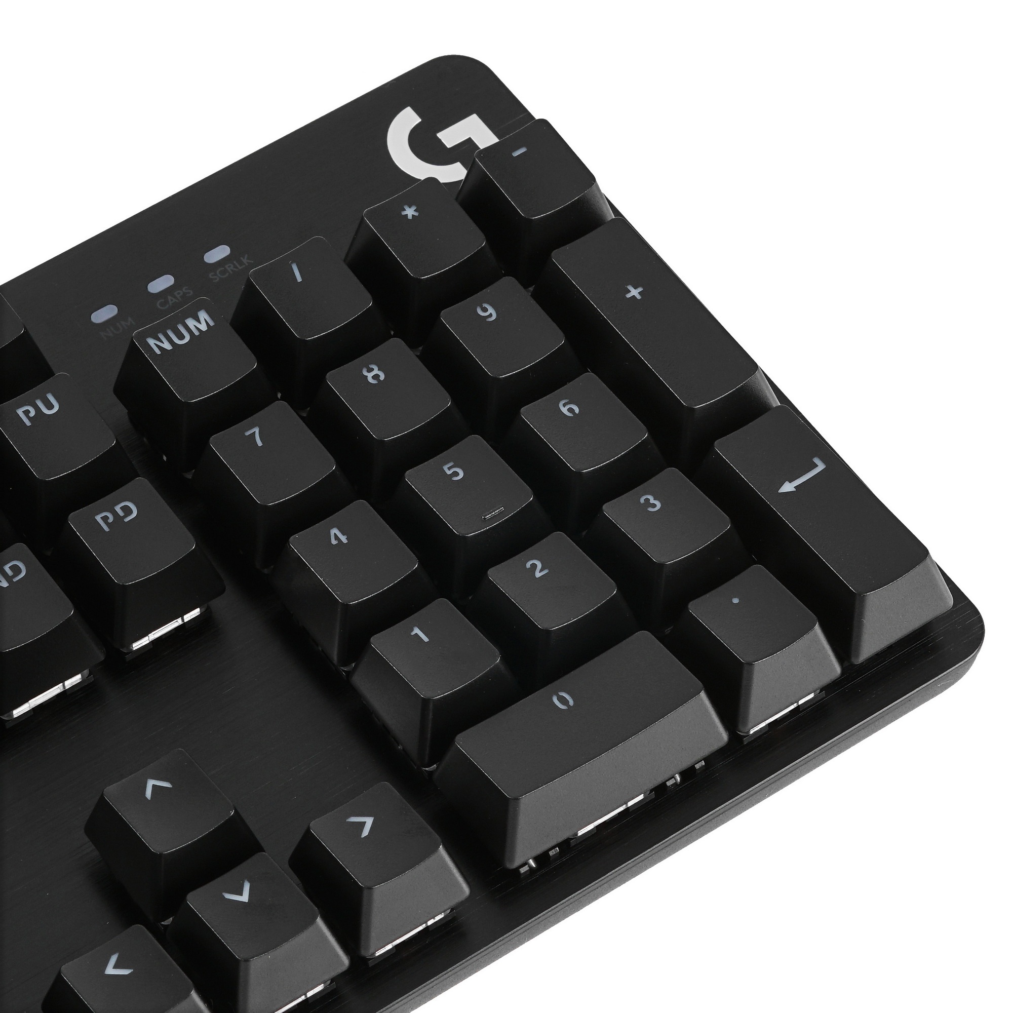 Клавиатура Logitech G412 SE механическая черный USB Multimedia for gamer LED (920-010440) кабель 1.8