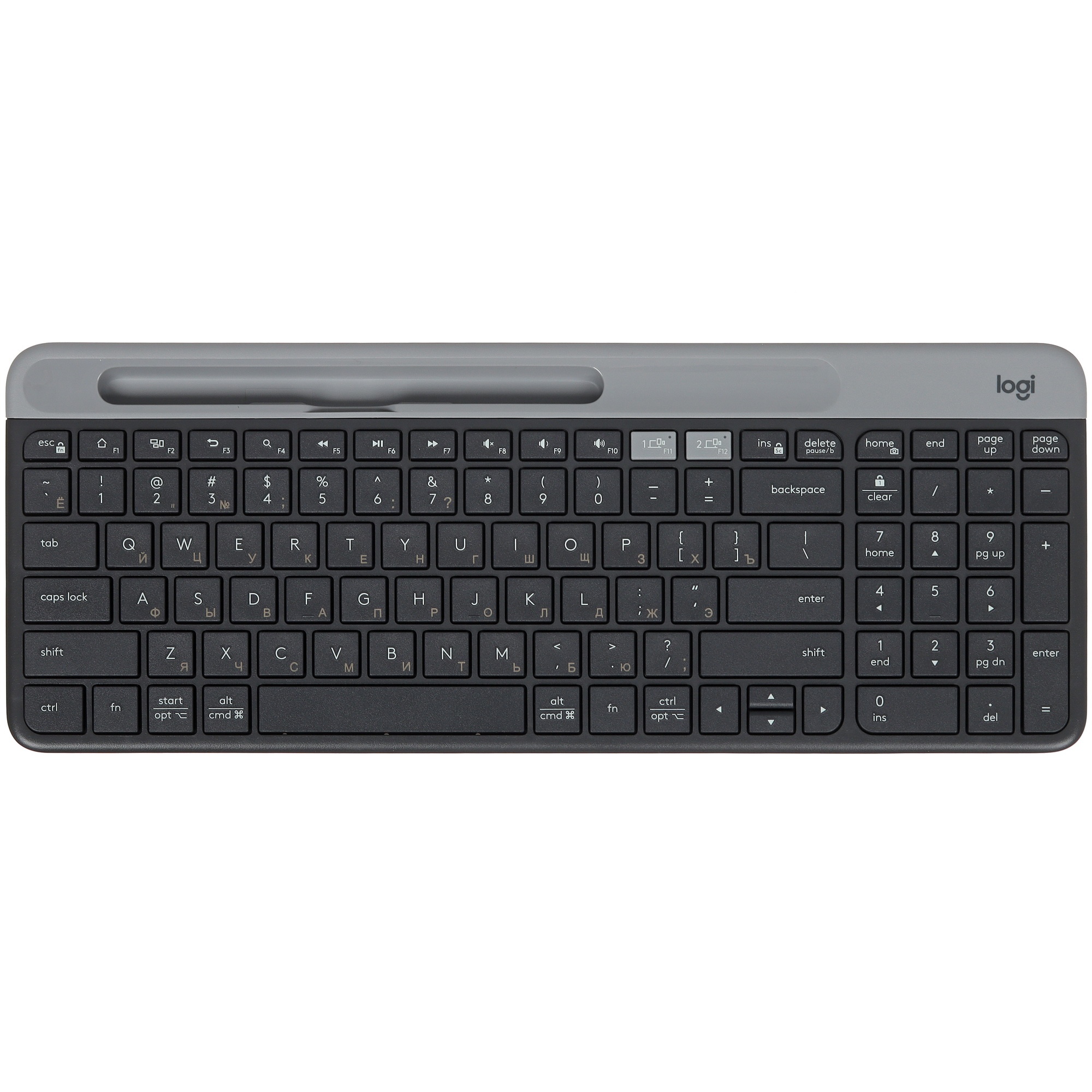 Клавиатура беспроводная Logitech K580 белый
