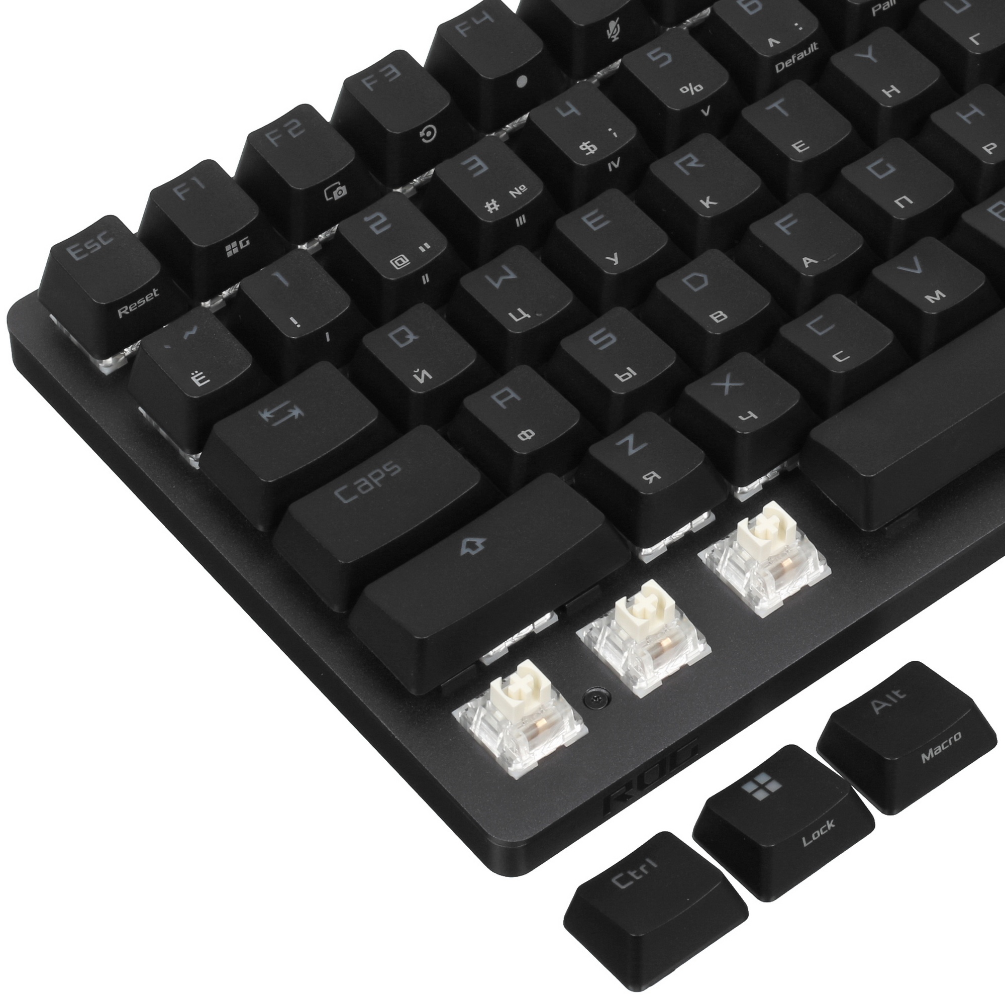 Клавиатура ASUS X901 STRIX SCOPE II 96 WL/NXSW/RU/PBT (RUS) 90MP037A-BKRA01