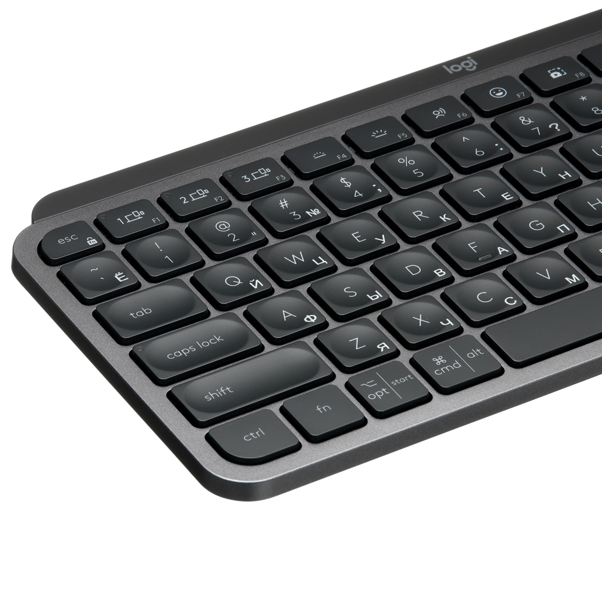 Клавиатура беспроводная Logitech MX Keys Mini, темно-серый (920-010513)