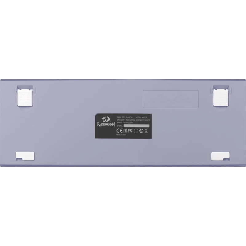 Клавиатура USB FIZZ GREY/WHITE REDRAGON 70675 DEFENDER