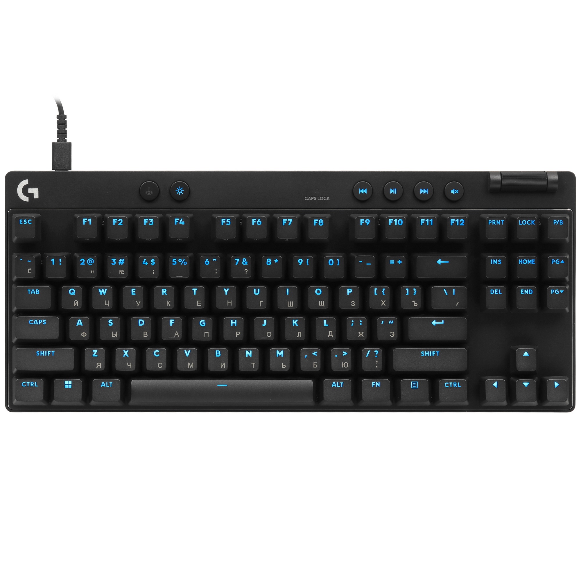 Клавиатура игровая Logitech G PRO X TKL (920-013235) Black