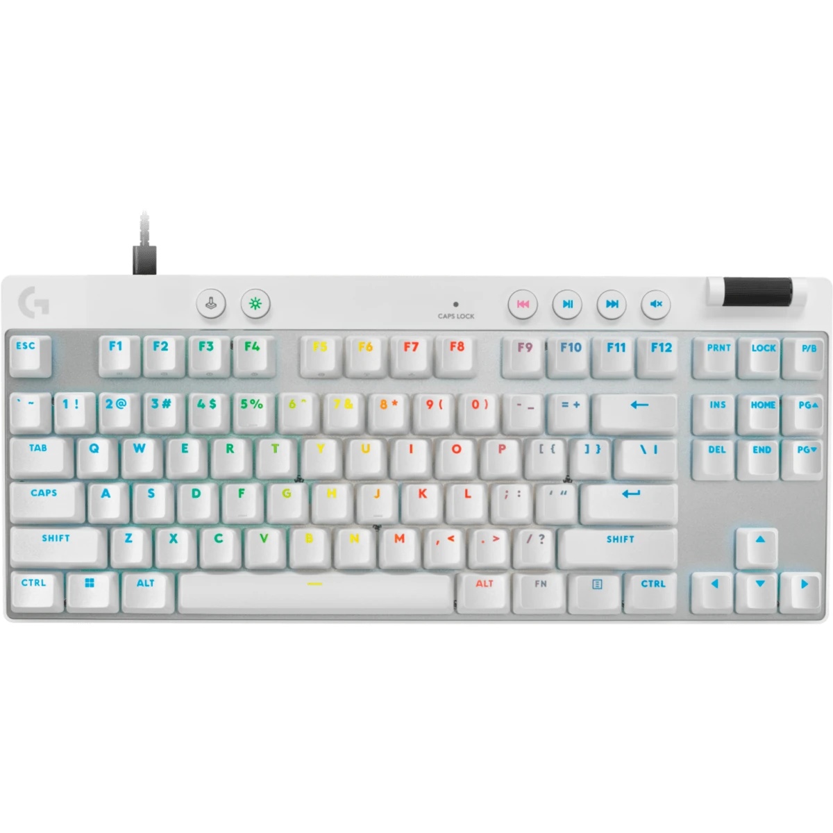 Клавиатура игровая Logitech G PRO X TKL (920-013244) White