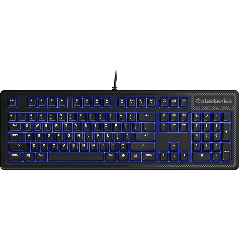 Клавиатура беспроводная Steelseries Apex 100 механическая черный USB BT for gamer LED (SS64435)