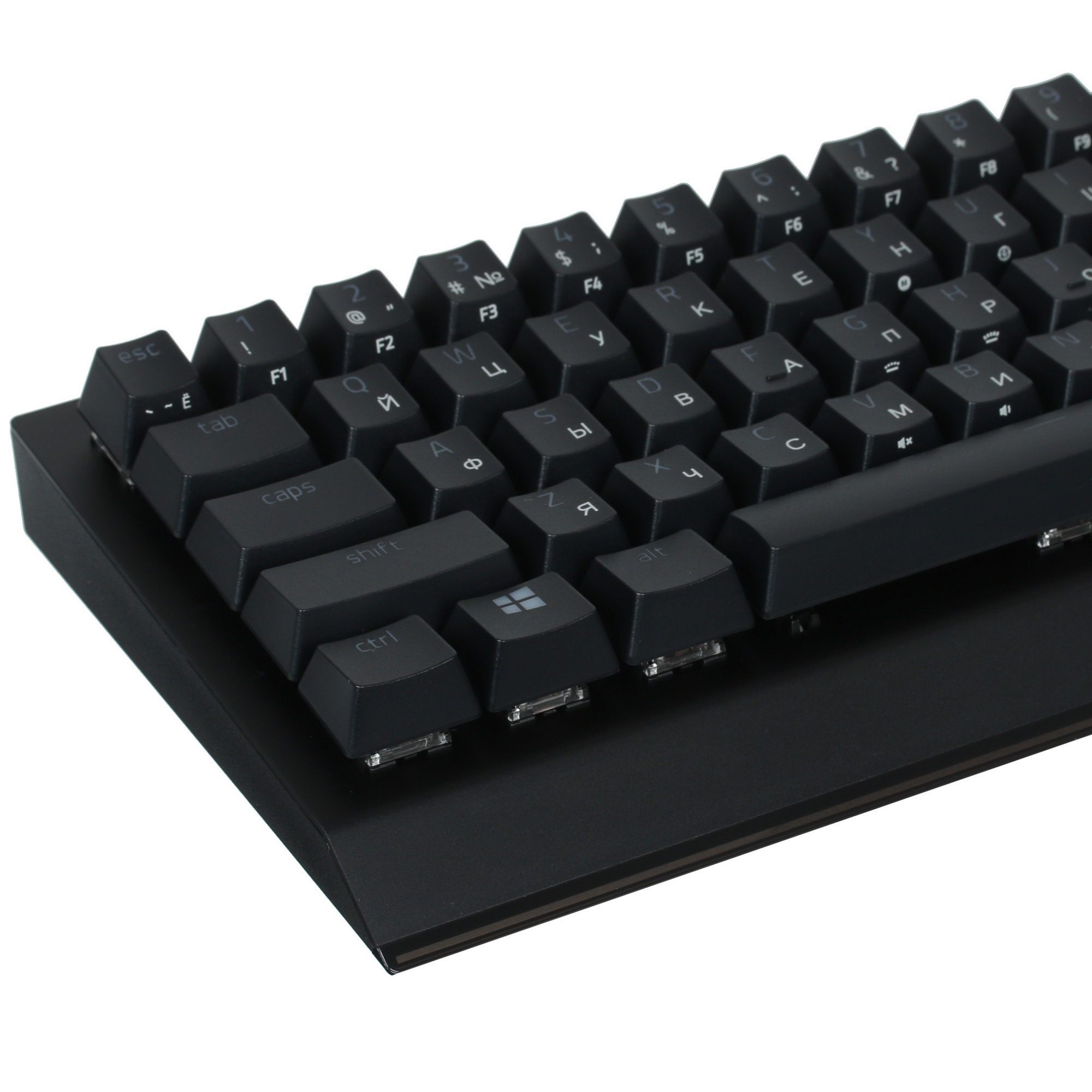 Клавиатура беспроводная игровая Razer BlackWidow V3 Mini HyperSpeed (Yellow Switch) - Russian Layout