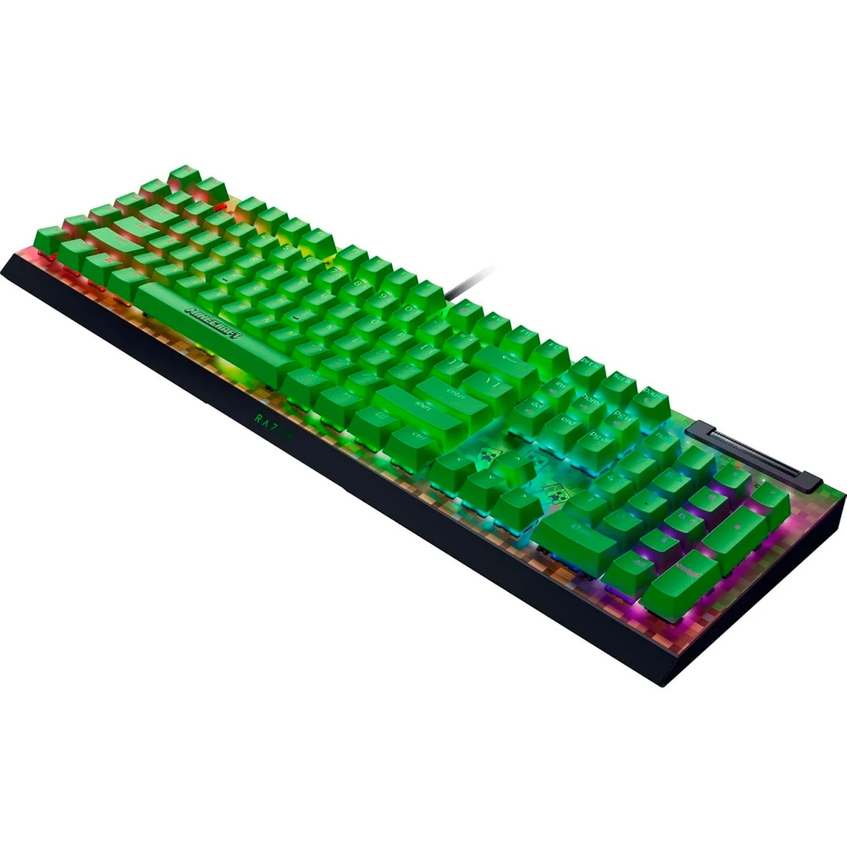 Игровая клавиатура Razer BlackWidow V4 X (Green Switch) - Minecraft Ed. - US Layout/ Razer BlackWido