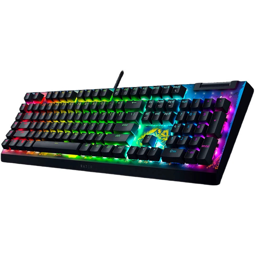 Игровая клавиатура Razer BlackWidow V4 X (Yellow Switch) - Fortnite Ed. - US Layout/ Razer BlackWido