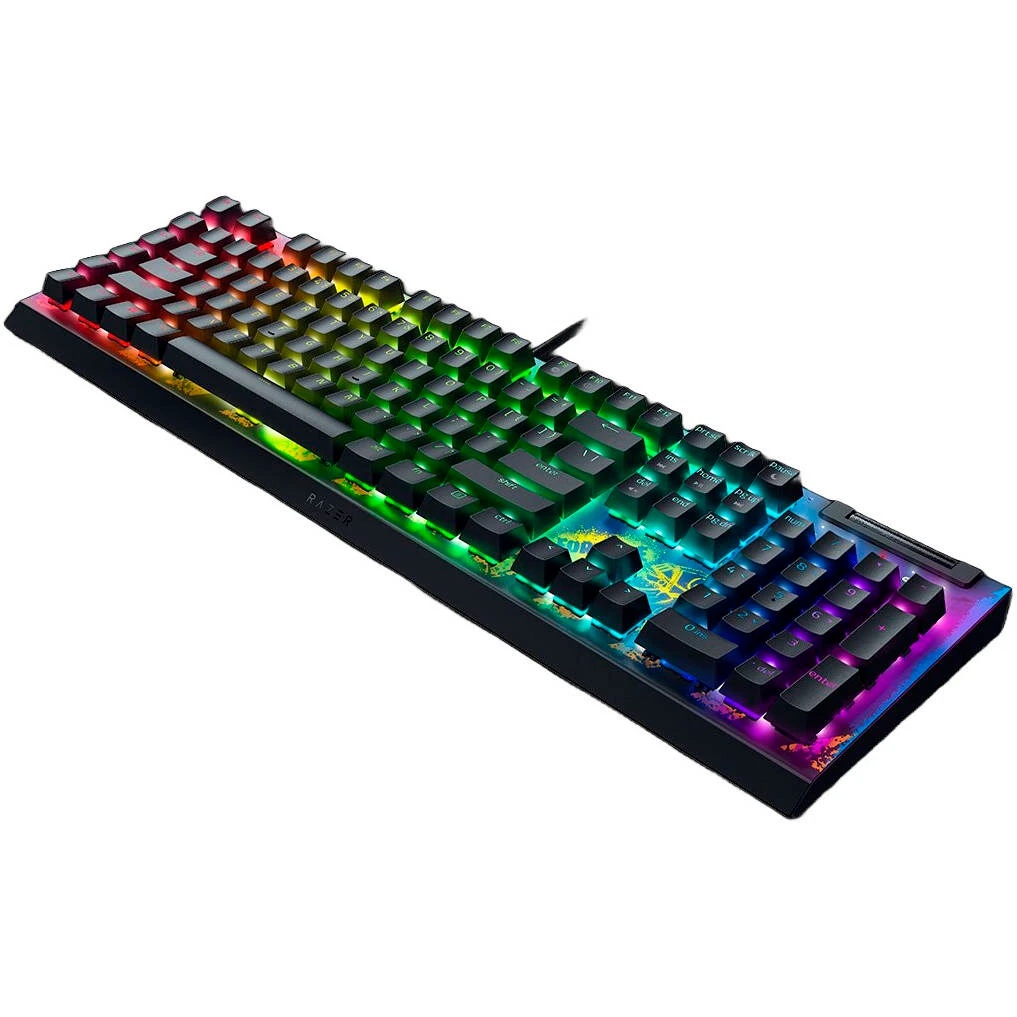 Игровая клавиатура Razer BlackWidow V4 X (Yellow Switch) - Fortnite Ed. - US Layout/ Razer BlackWido