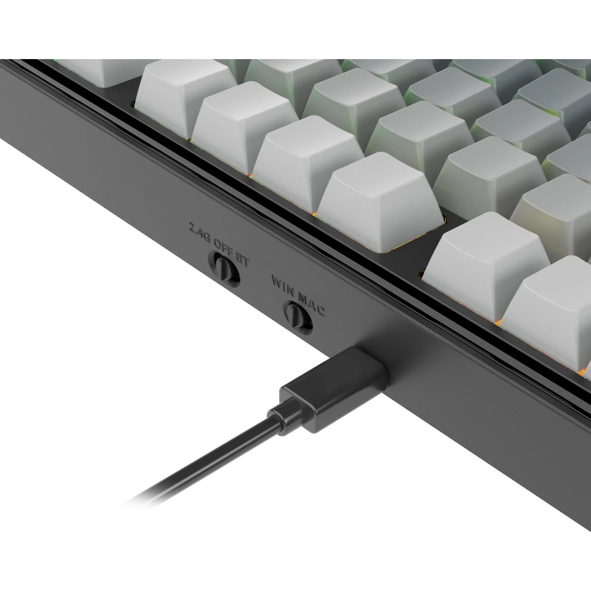 Клавиатура беспроводная DEFENDER Redragon Star Blade Pro black/grey (USB/BT, 87 клавиш) (72653)