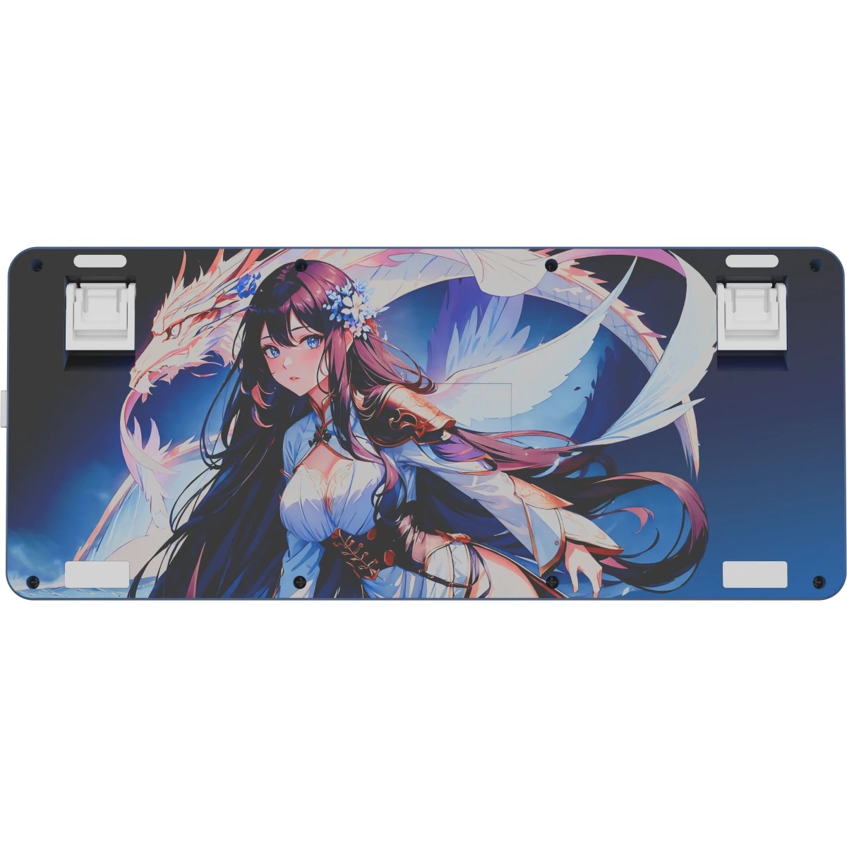 Клавиатура беспроводная DEFENDER Redragon Flekact Pro violet/white (USB/BT, 81 клавиша) (72616)