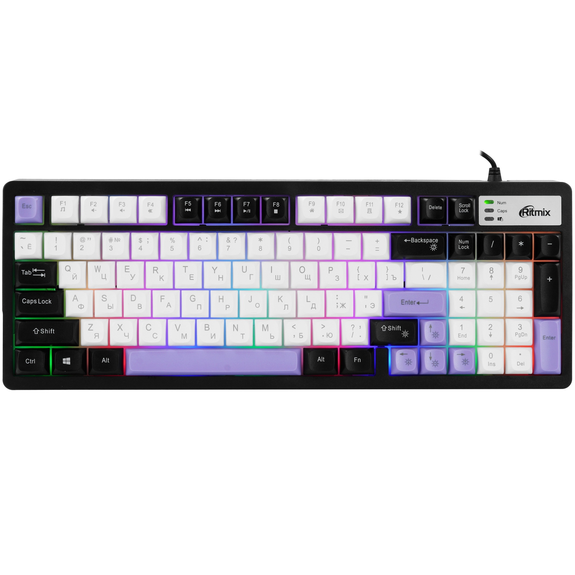 Клавиатура RITMIX RKB-401BL Black