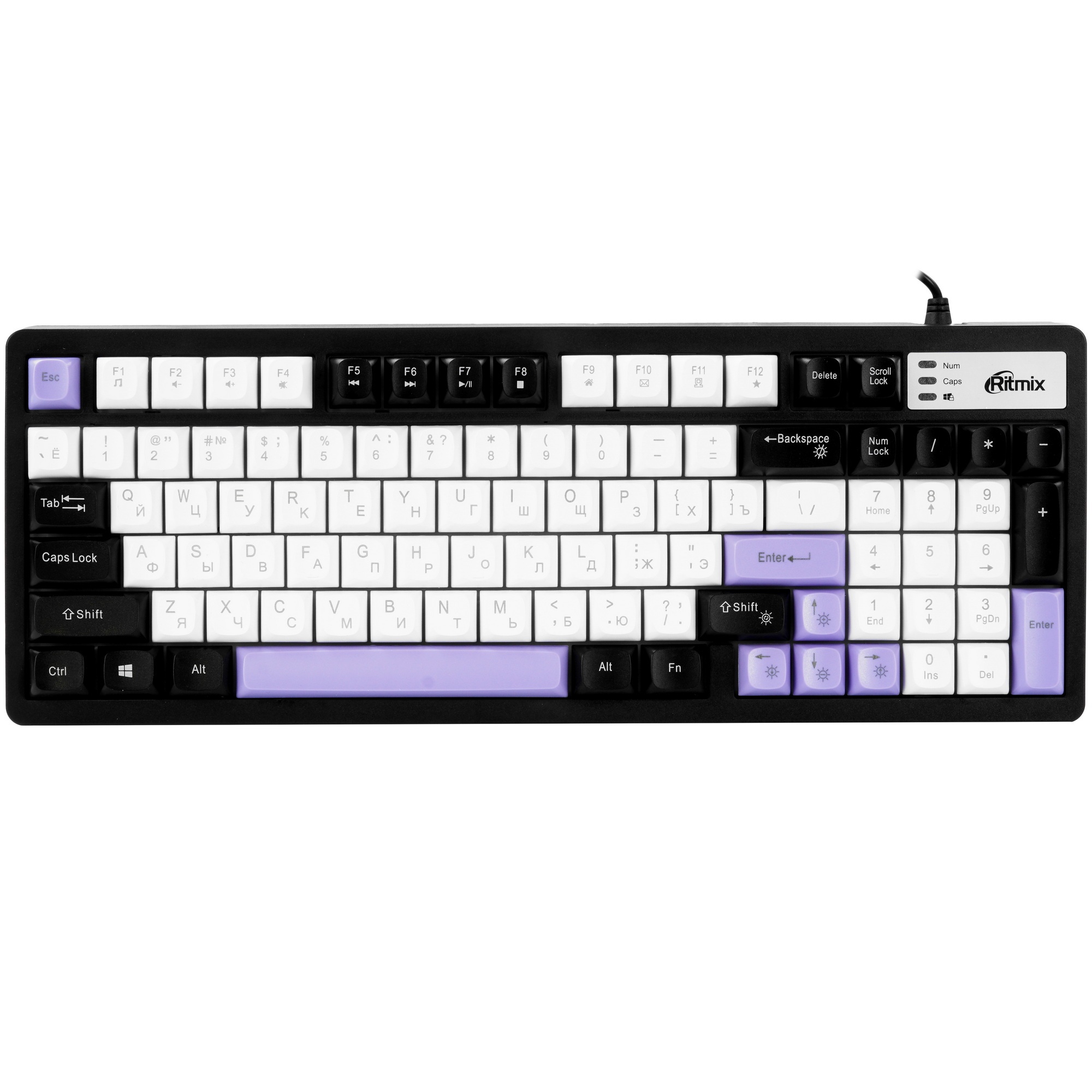 Клавиатура RITMIX RKB-401BL Black