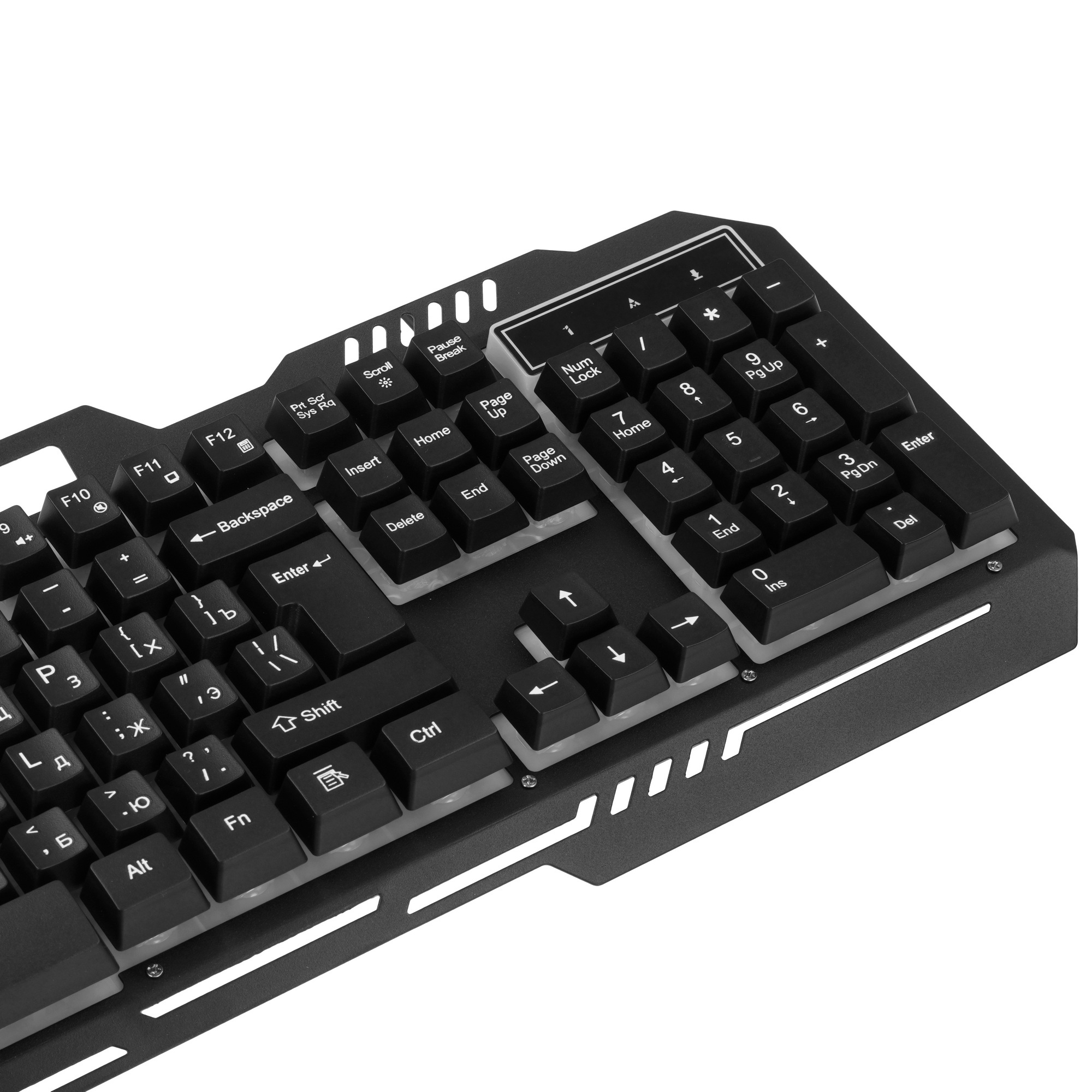 Клавиатура проводная Ritmix RKB-221BL черный