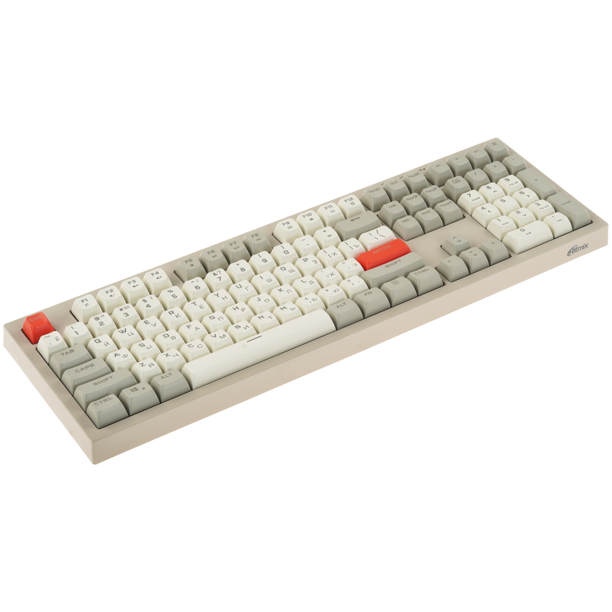 Клавиатура проводная Ritmix RKB-508BL Серый