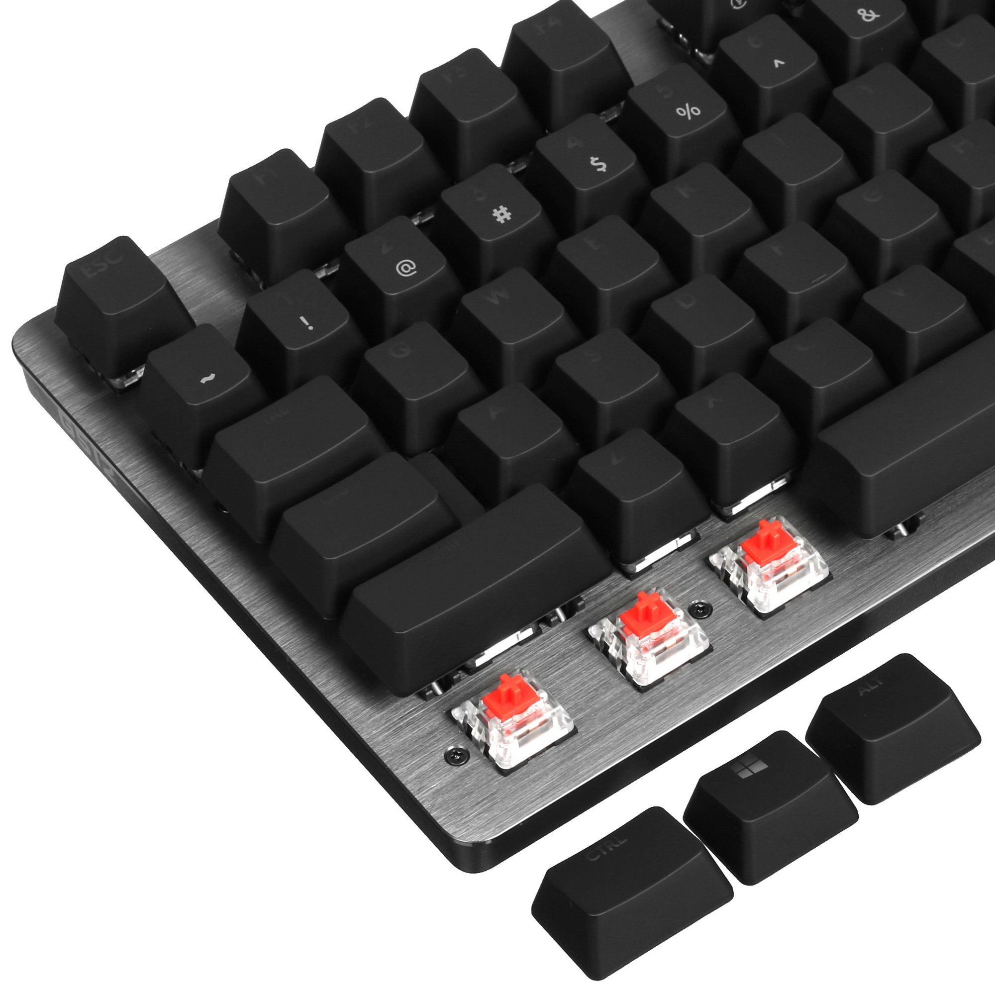 Клавиатура Logitech G512 Red Linear механическая черный USB Multimedia for gamer LED (920-009374)