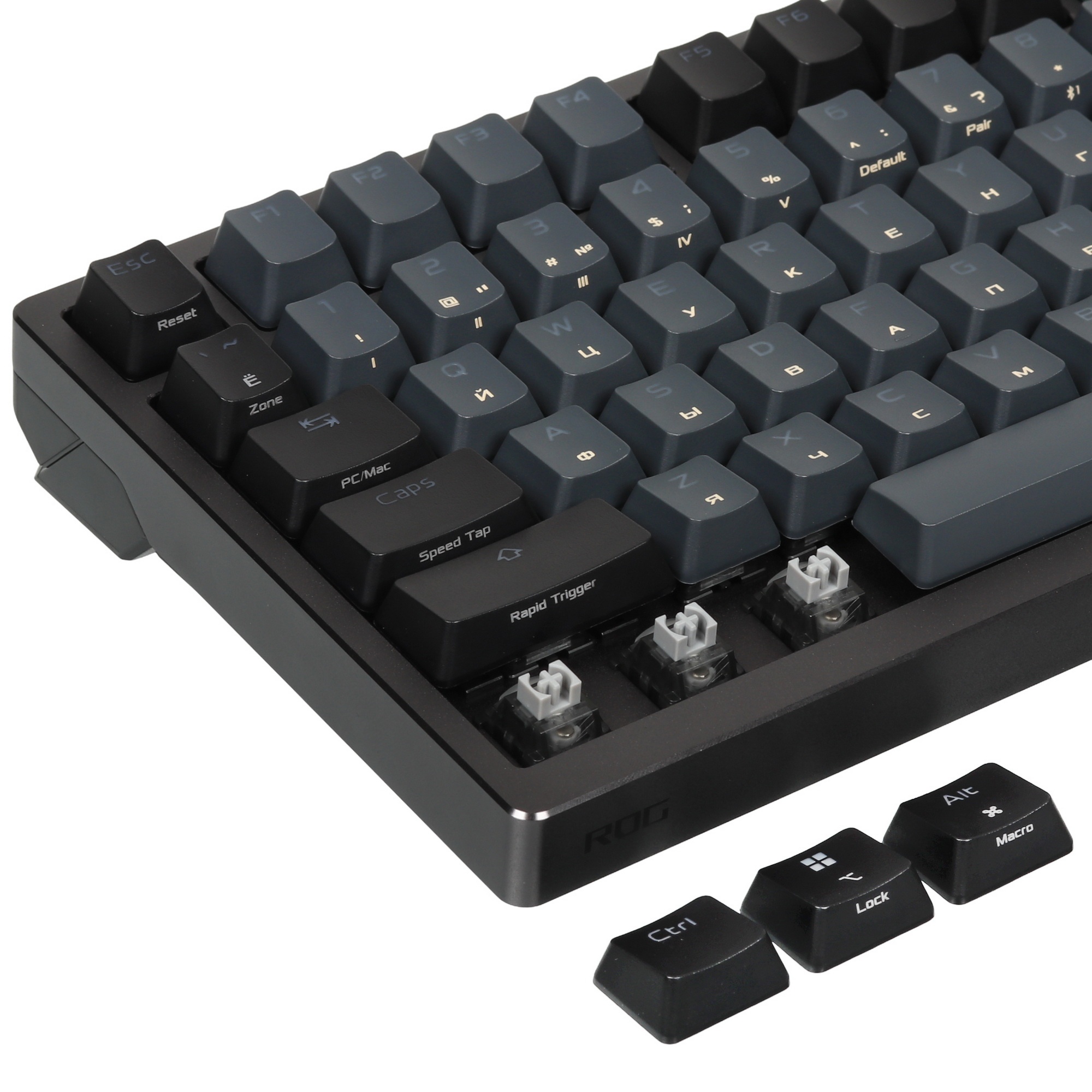Клавиатура ASUS M901 ROG AZOTH 96 HE/BLK/HFXV2/RU/ABS/ ASUS M901 ROG AZOTH 96 HE/BLK/HFXV2/RU/ABS