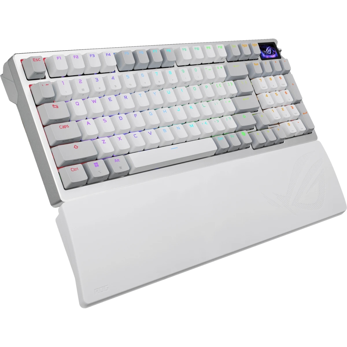 Клавиатура ASUS M901 ROG AZOTH 96 HE/WHT/HFXV2/RU/ABS/ ASUS M901 ROG AZOTH 96 HE/WHT/HFXV2/RU/ABS