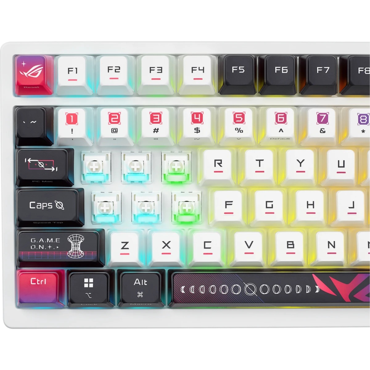 Клавиатура ASUS M704 ROG AZOTH X/NXSWV2/RU/PBT/ ASUS M704 ROG AZOTH X/NXSWV2/RU/PBT